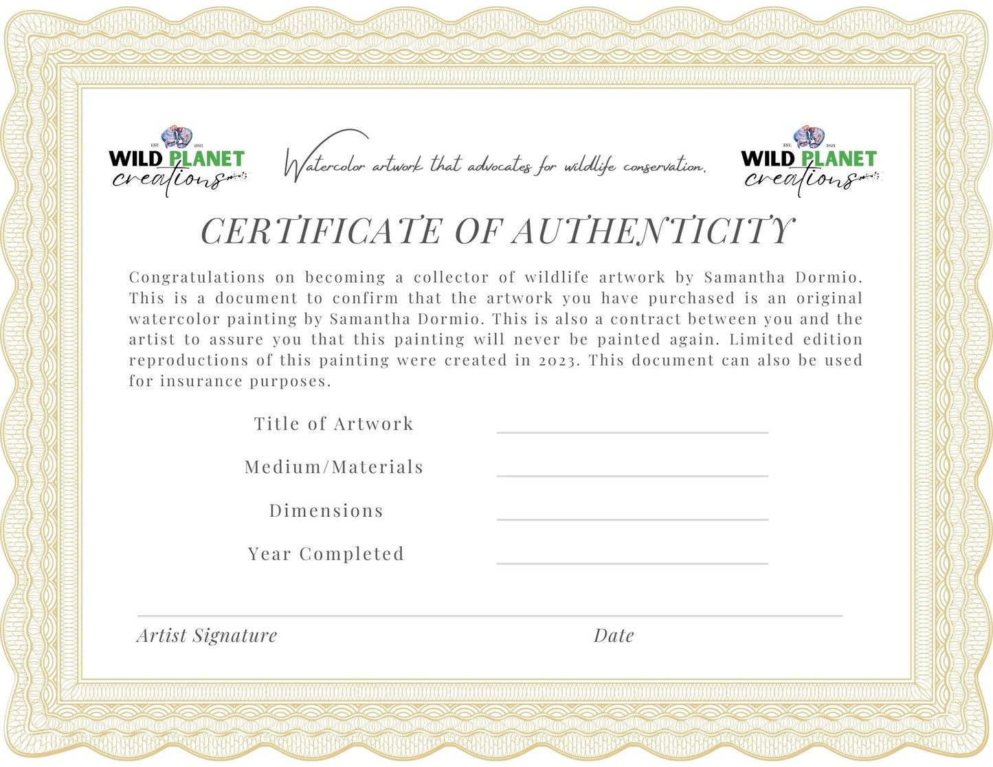 Poison Dart Frog Original Watercolor Painting