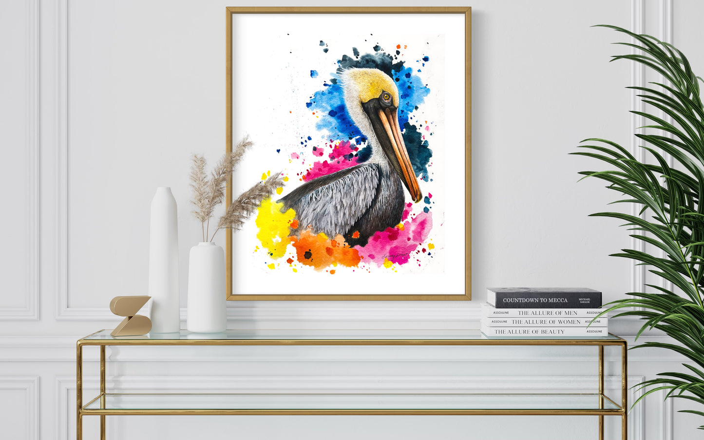 Brown Pelican Art Print