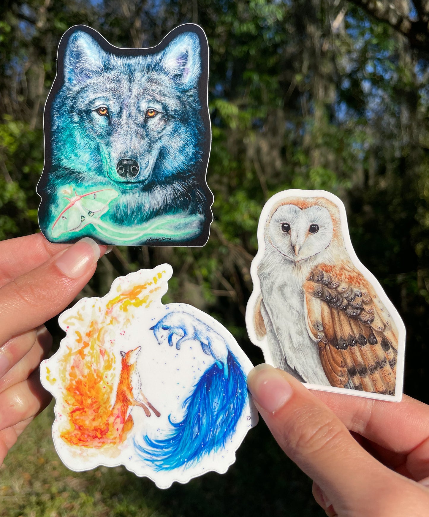 Woodland Animal Sticker Bundle Set