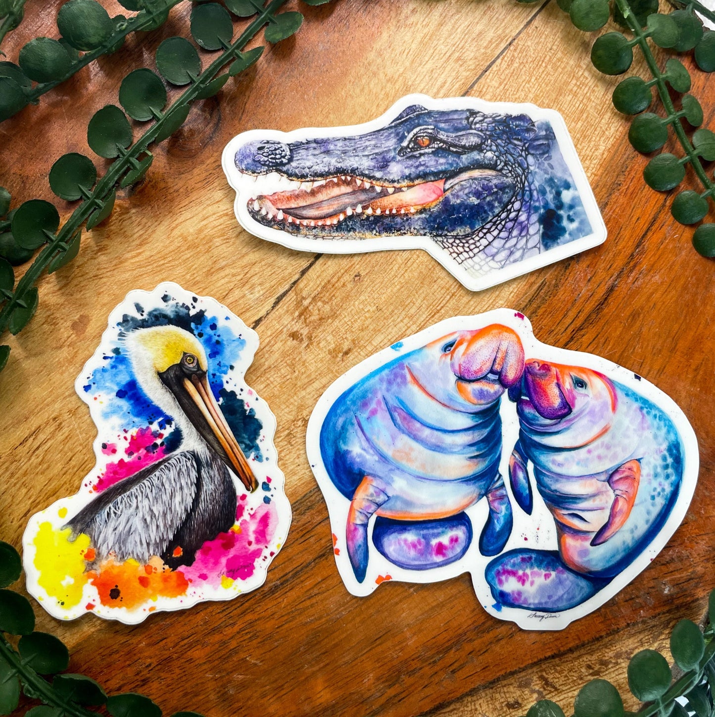 Florida Animal Sticker Bundle Set