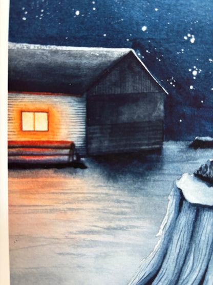 "Secret Hideaway" Stripped Skunk Limited Edition Fine Art Print