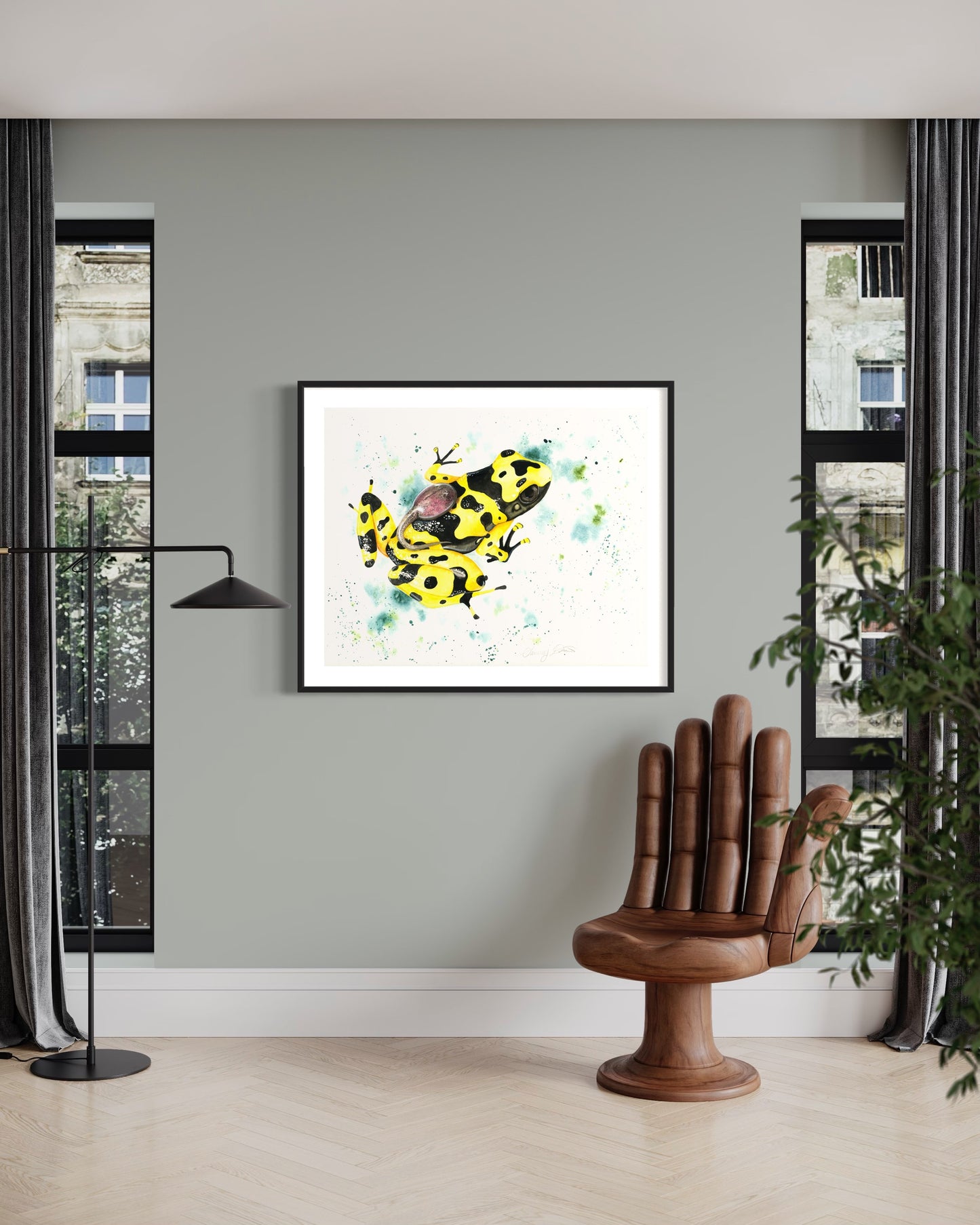 Poison Dart Frog Art Print