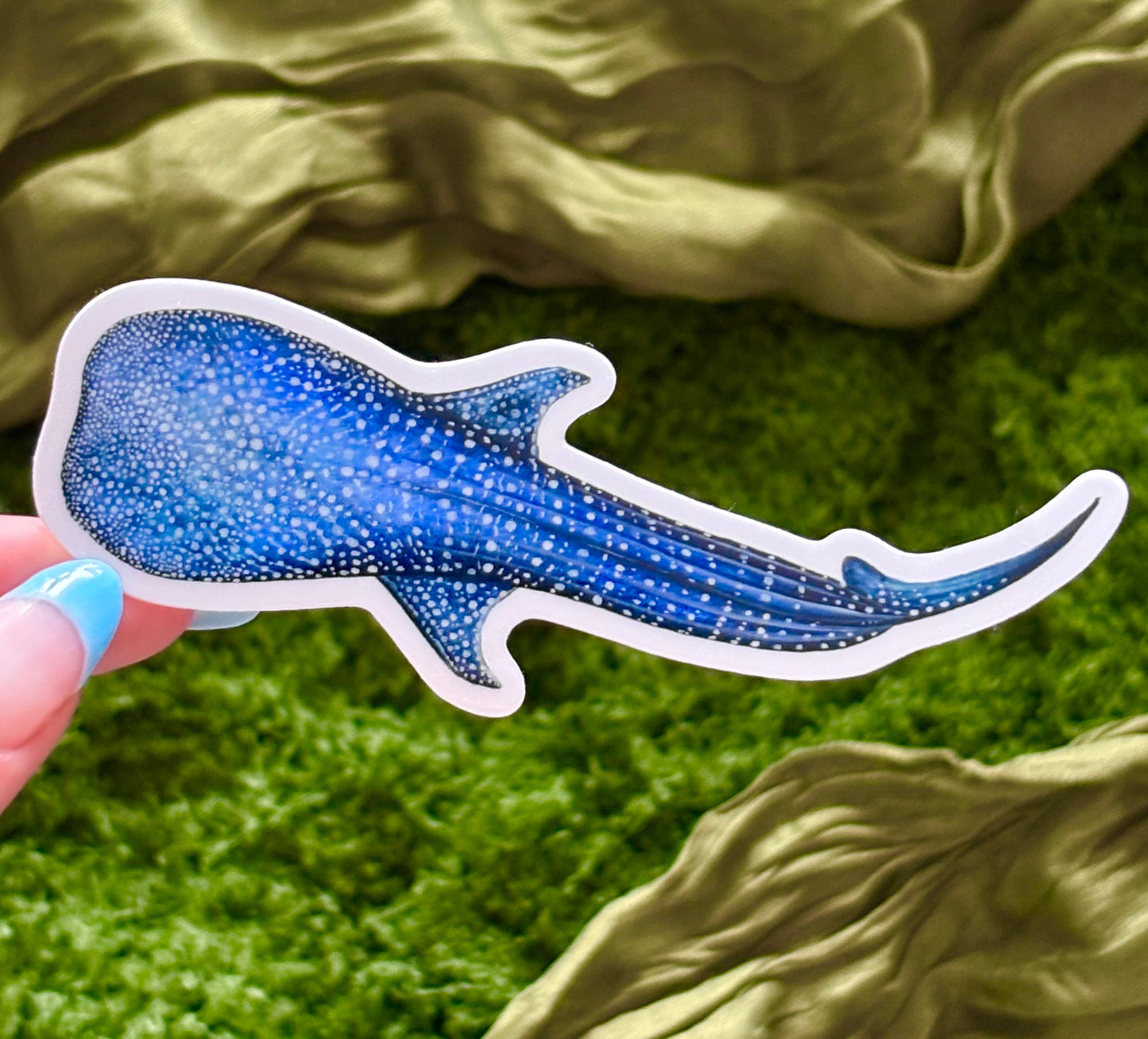 Whale Shark Waterproof Sticker