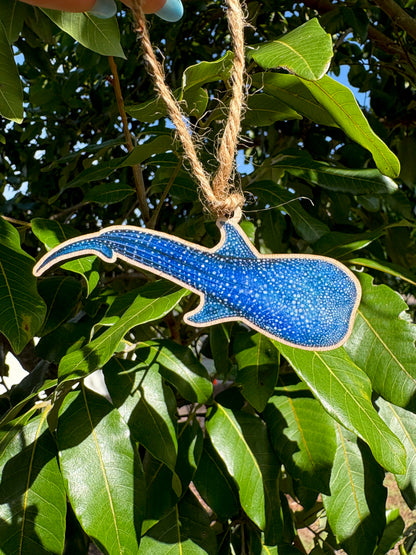Whale Shark Wooden Eco-Friendly Ornament