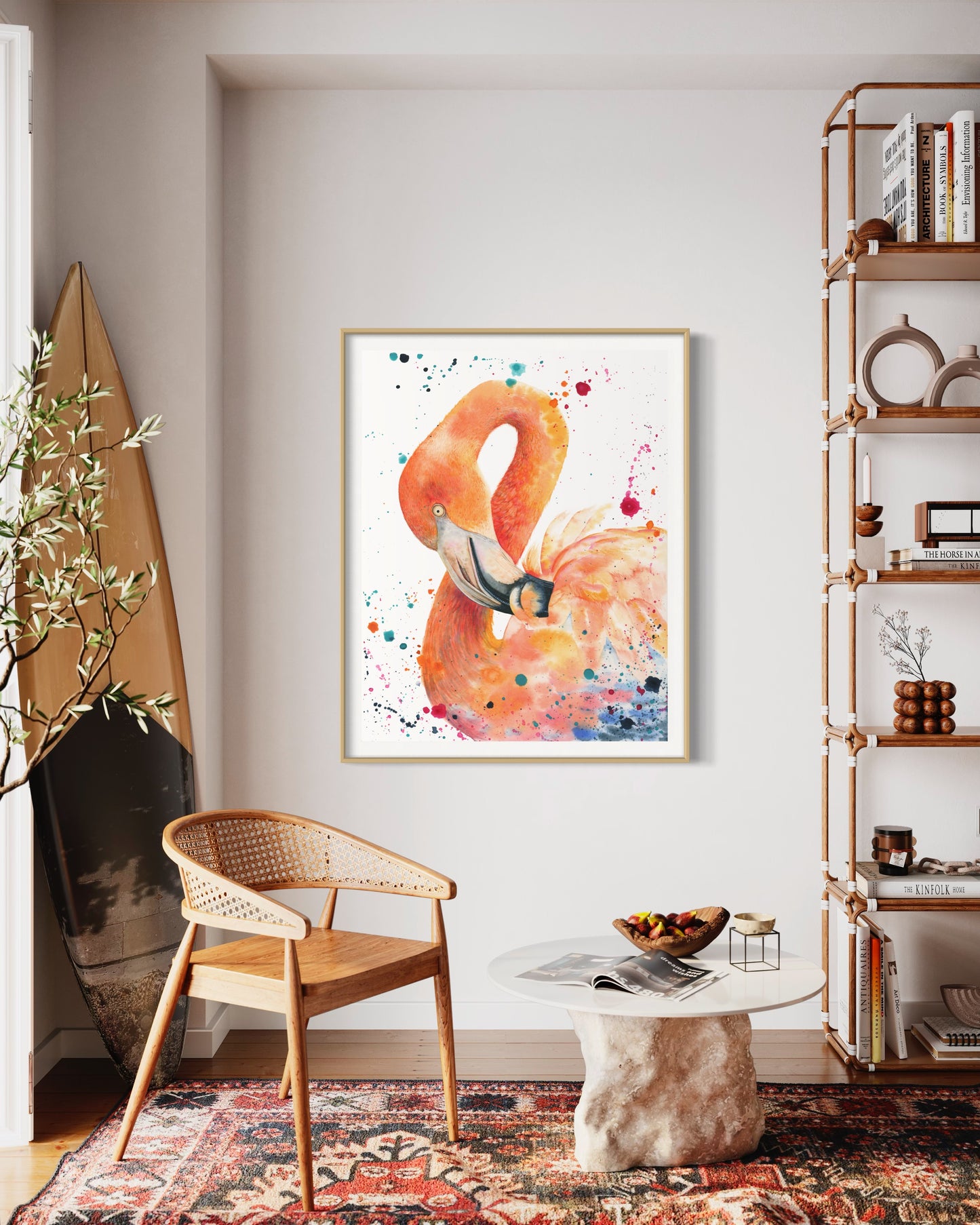 Flamingo Art Print