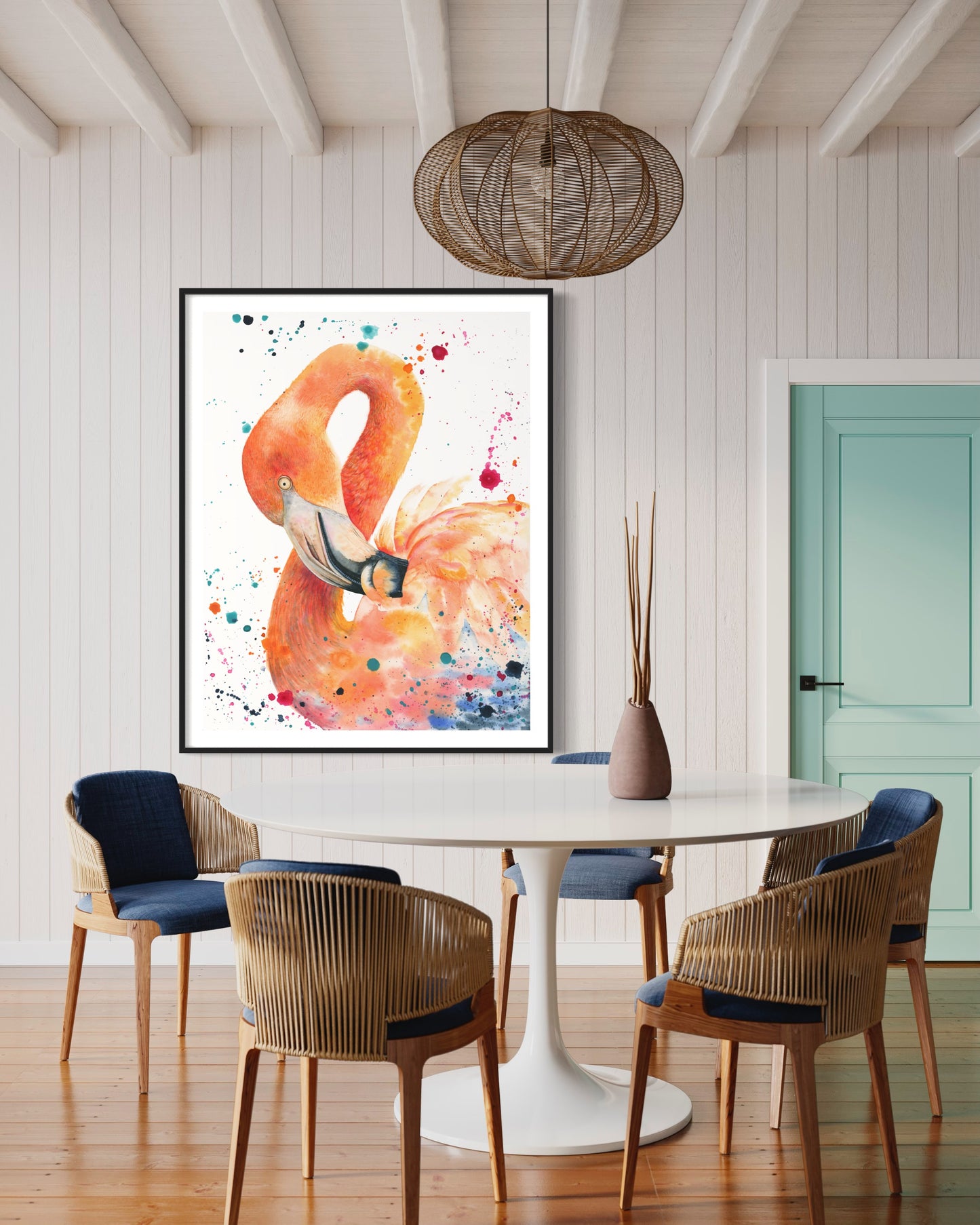 Flamingo Art Print