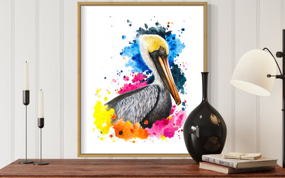 Brown Pelican Art Print