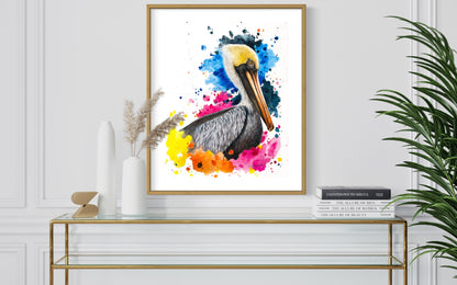 Brown Pelican Art Print