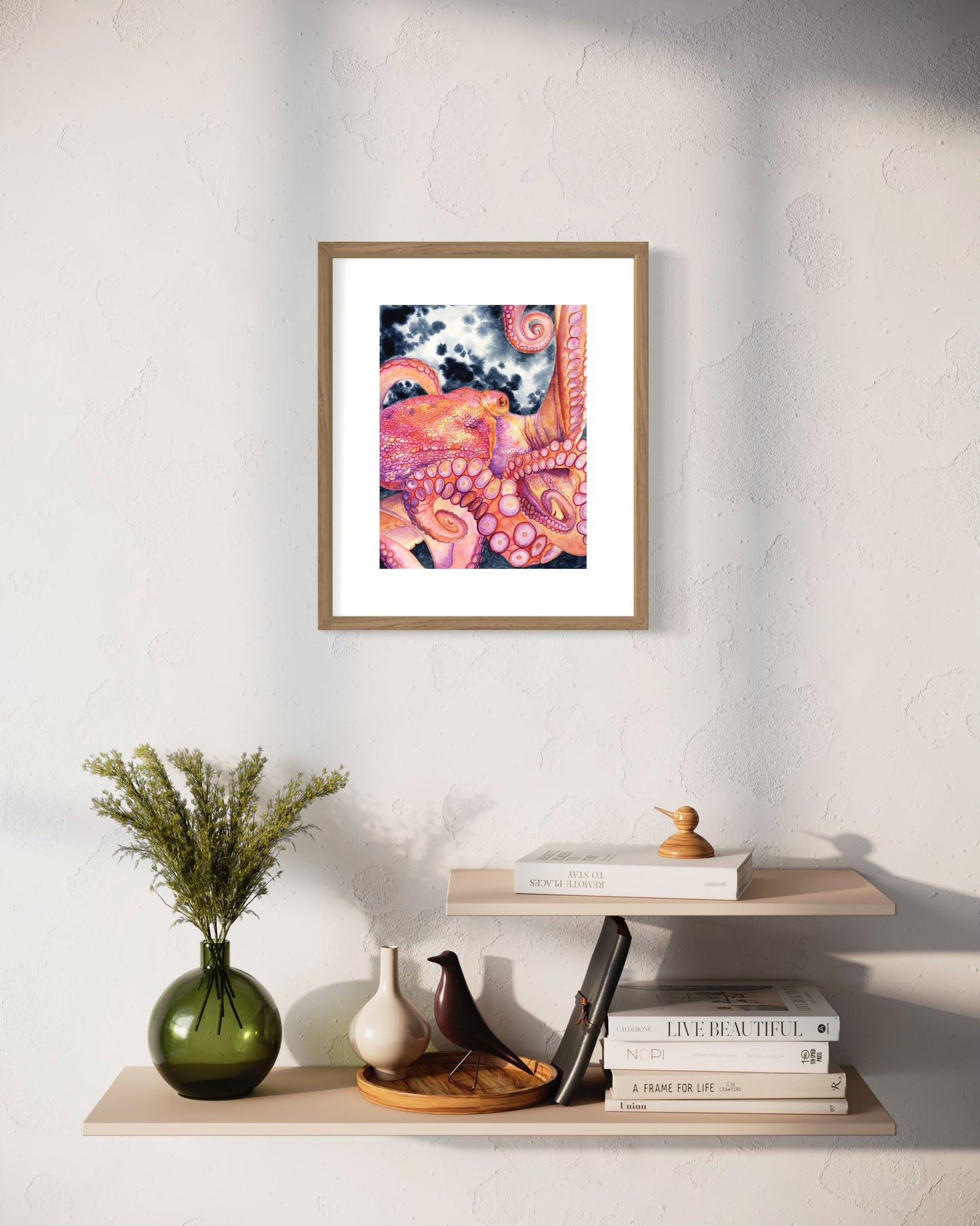 Giant Pacific Octopus Art Print