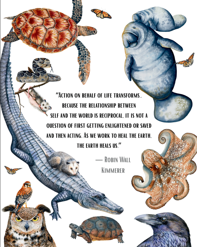 Earth Month Conservationist Quote Prints