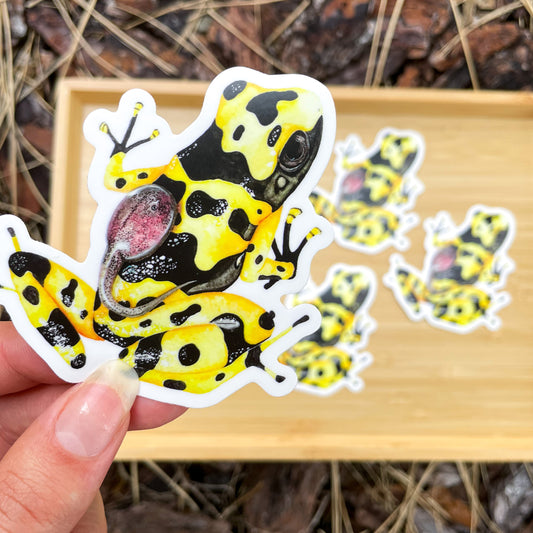 Poison Frog Waterproof Sticker