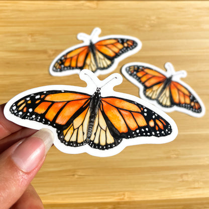 Monarch Butterfly Waterproof Sticker